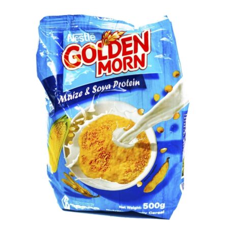 Nestlé Golden Morn Maize & Soya Protein Cereal (500g)