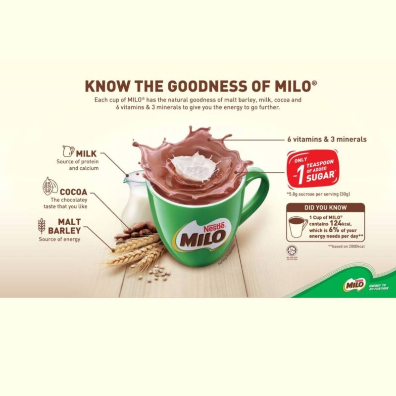 Nestlé Milo Chocolate Drink - 400g Refill Pack - Image 3