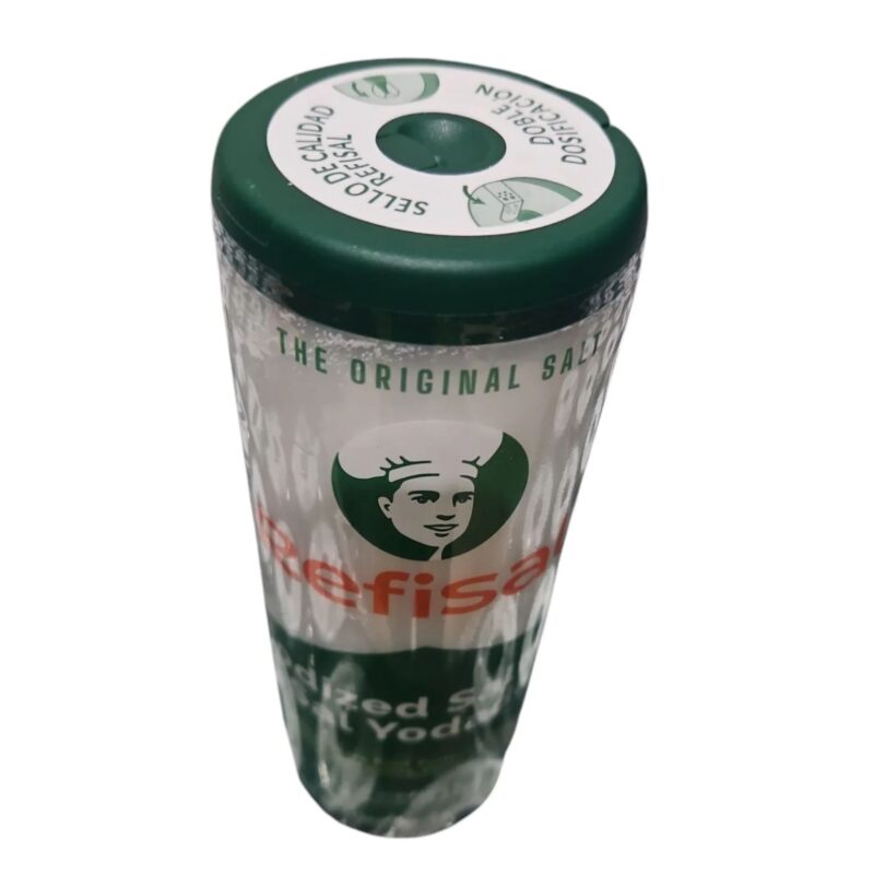 Refisal Iodized Salt Fine grain, Bottle 26oz - Image 4